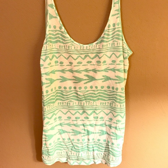 Pink VS tank top. Low back - Picture 1 of 5